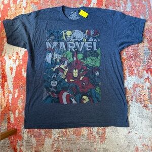 Vintage Oversized Marvel Graphic T-Shirt
